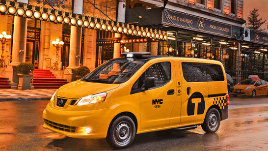 Желтое такси фото (8)