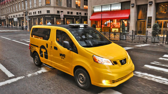 Желтое такси фото (5)