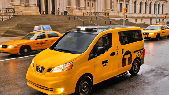 Желтое такси фото (4)