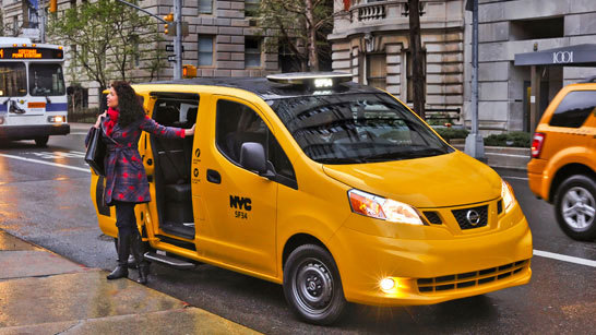 Желтое такси фото (17)