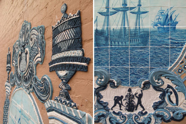 португальская керамическая плитка Azulejos
