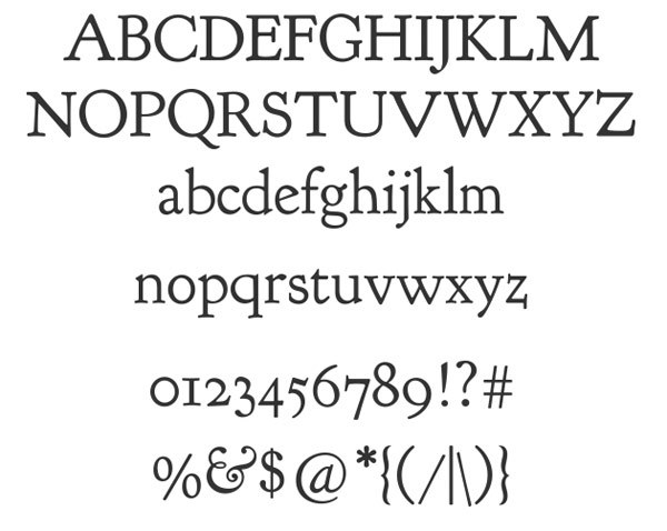скачать красивые шрифты Goudy-Bookletter-1911