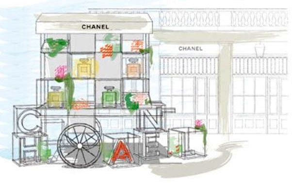 Цветочный бутик Chanel's Nail Bar & Flower Stall