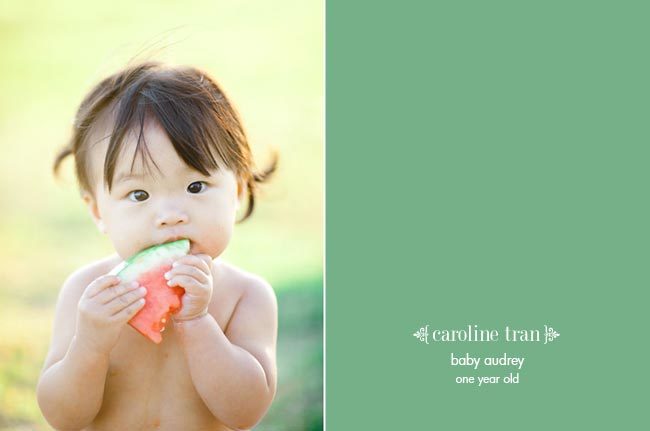 Профессиональные фотографии маленьких детей от Caroline Tran