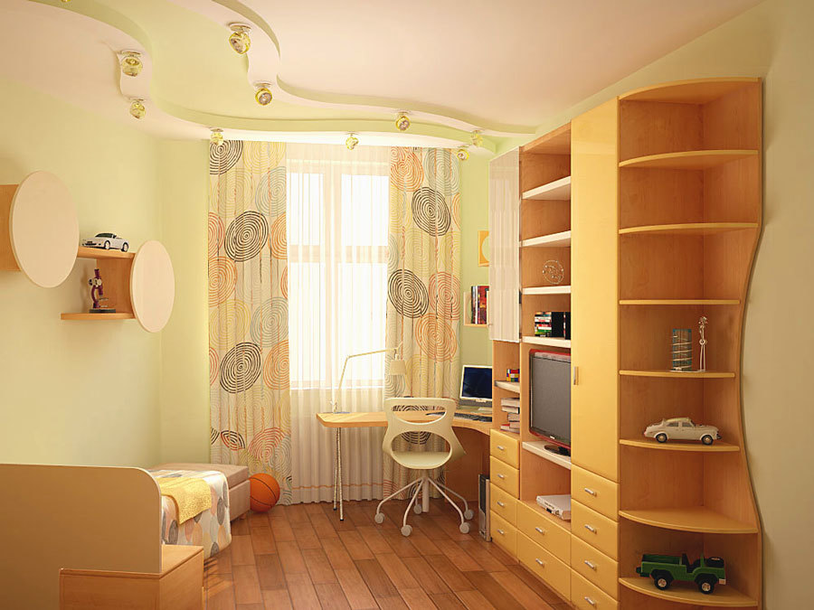 Выбираем правильное освние для детской комнаты: светильник и люстры