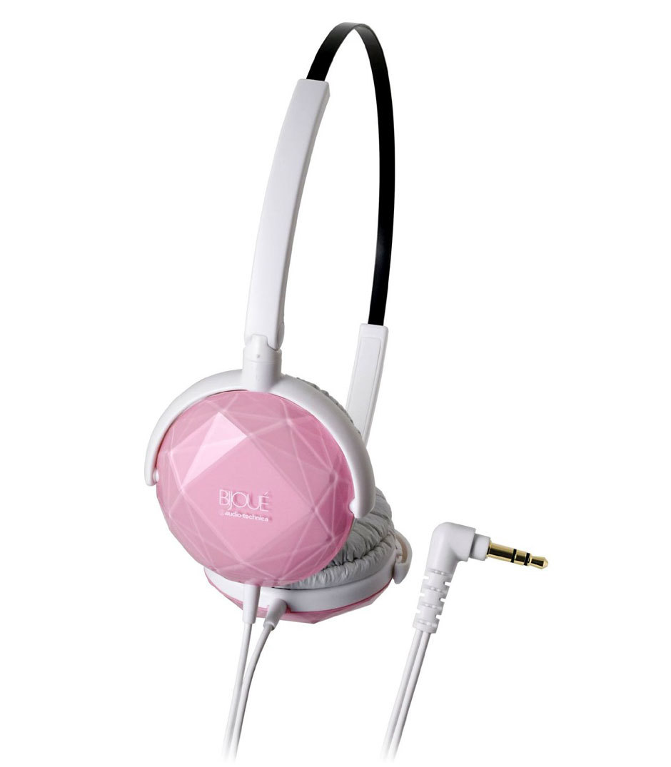 Розовые наушники Audio-Technica ATH-FW33 (2)