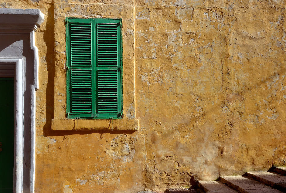 зеленое окно, улица Мальты