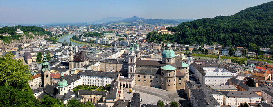 Вид Зальцбургский собор