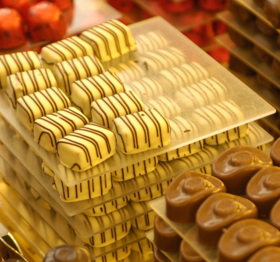 шоколадные-конфеты из Бельгии