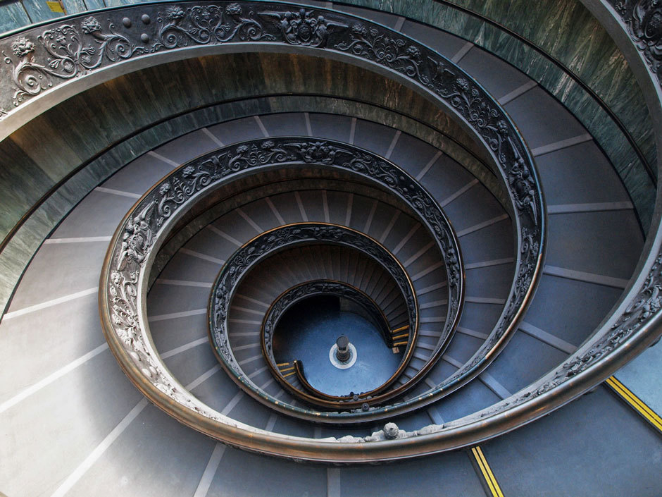 Лестница в Ватикане