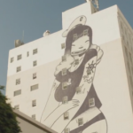 Стрит арт в видео рекламе Nissan Qashquai
