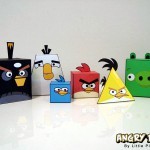 Аngry birds из бумаги: макеты всех главных персонажей популярной игры