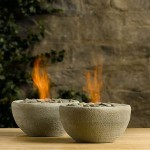 Декоративные каменные чаши River Rock Fire Bowls