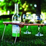 Бамбуковый столик для вина от Mesavino