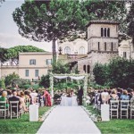 Роскошная свадьба в Риме на Villa Aurelia