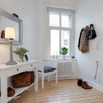 Интерьер в белых тонах очаровательной квартиры в Гетеборге