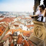 Романтические места Праги: свадьба в Клементинуме