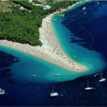 Пляж Золотой Рог — самый красивый пляж Хорватии
